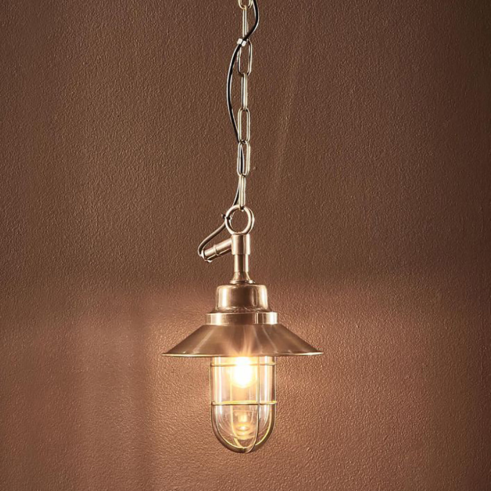 Buy Outdoor Pendant Lights Australia Rutherford Outdoor 1 Light Pendant Brass - ELPIM51277AB