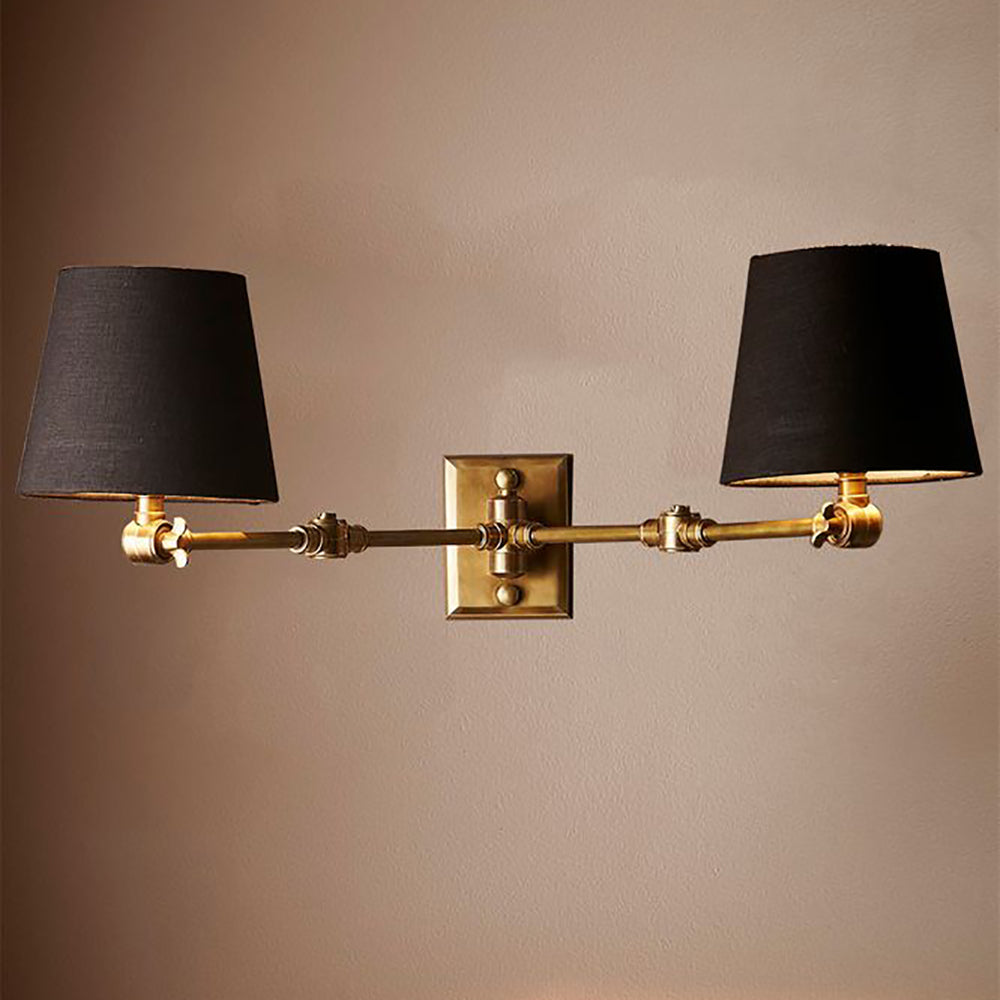 Worcester 2 Light Sconce Base Antique Brass - ELPIM30541AB