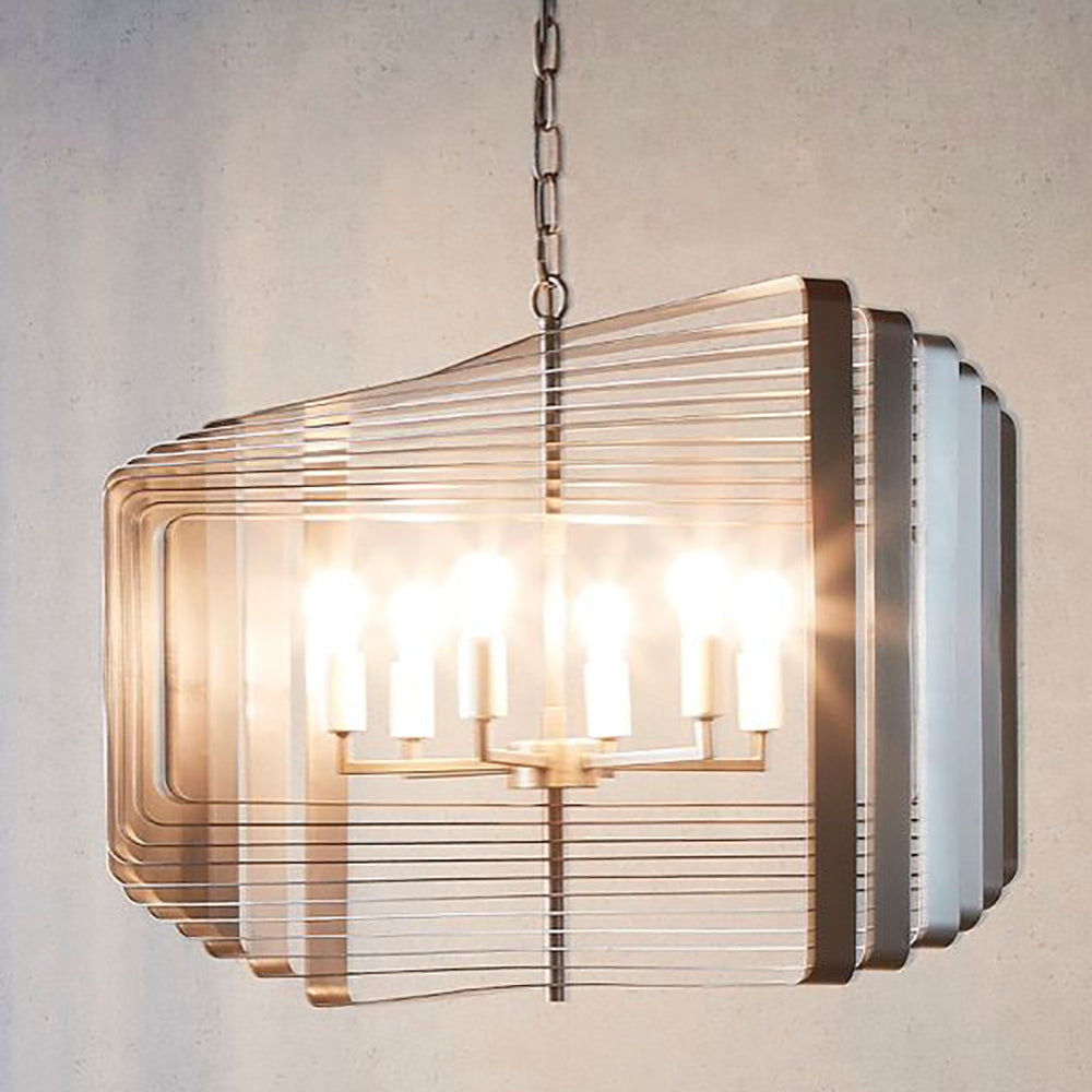 Buy Pendant Lights Australia Tamarama 6 Light Ceiling Light Black Brass - ELZR62826BZ