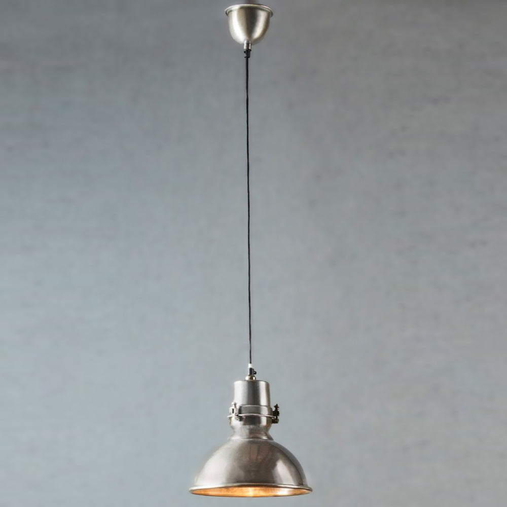 Buy Pendant Lights Australia Augusta Medium 1 Light Pendant Silver - ELPIM50964AS