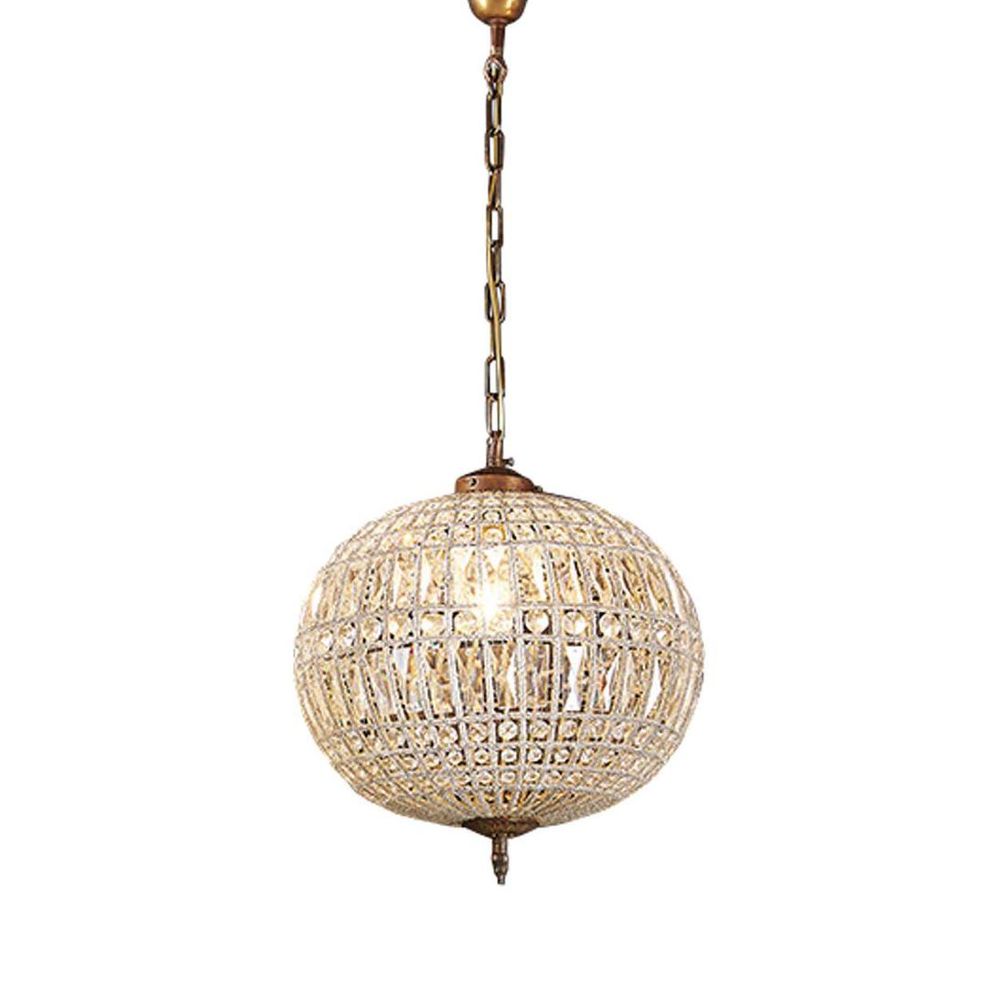 Palermo 1 Light Pendant Medium - ELD04