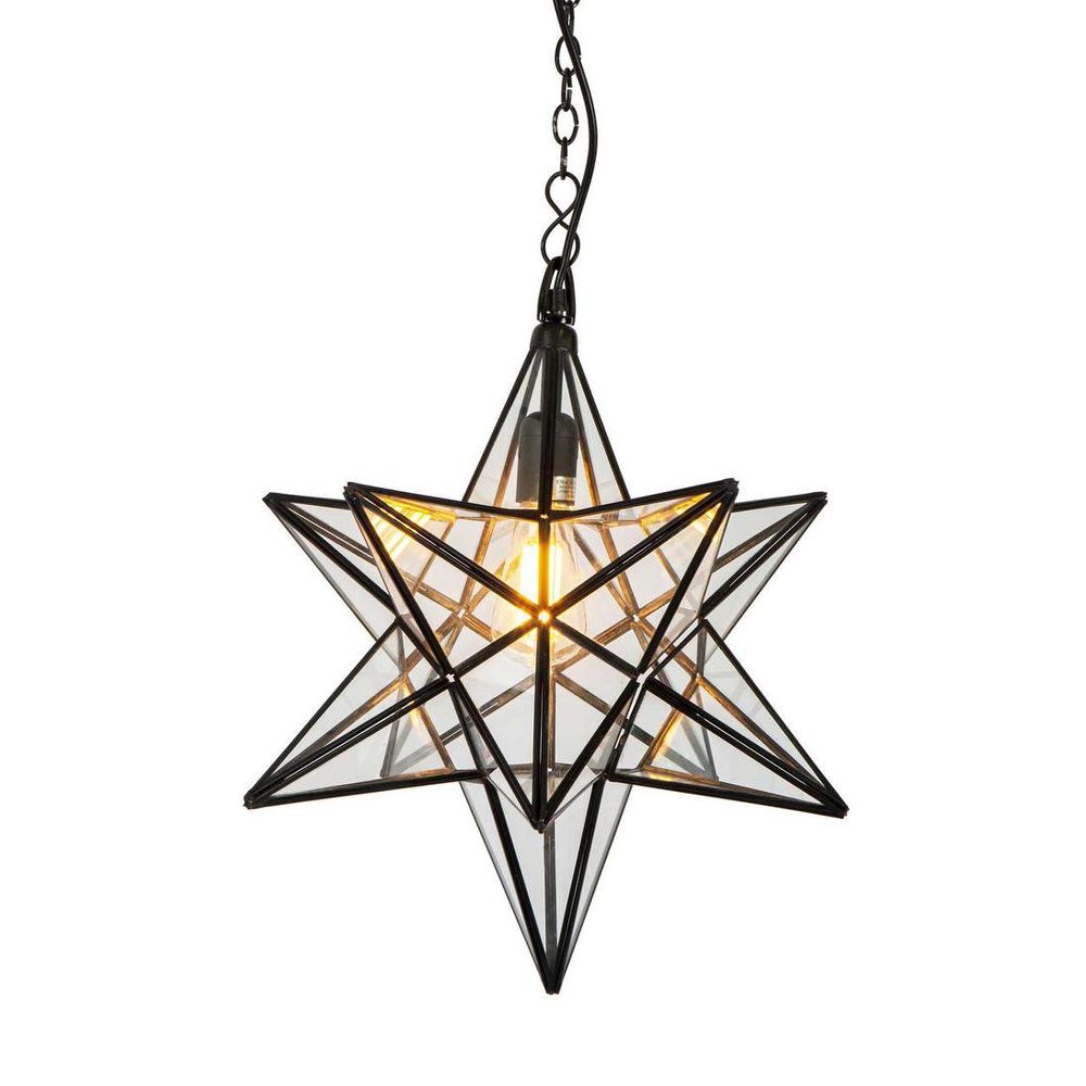 Star 1 Light Pendant Large - ELCITFR4371BRZ