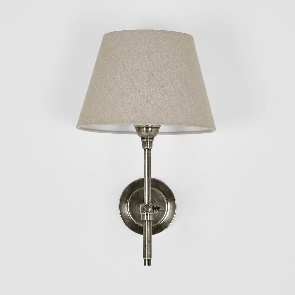 Dino Wall Sconce Wall Sconce Antique Silver Brass - ELPIM31584AS