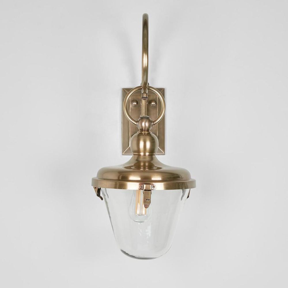 Savoy Wall Sconce Antique Brass - ELPIM57829AB