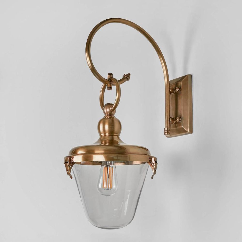 Savoy Wall Sconce Antique Brass - ELPIM57829AB