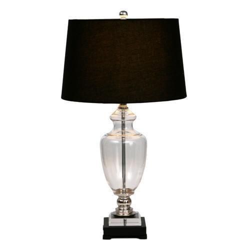 Black Table Lamp With Black Shade - OWDU0004
