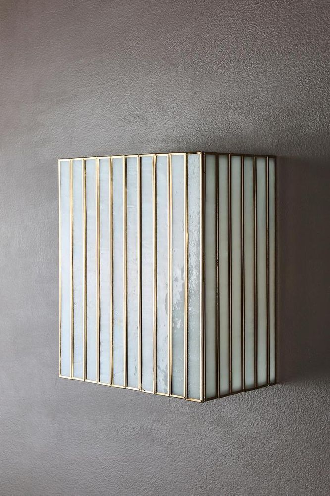 Bel Air Square Wall Light White - ELJE23777