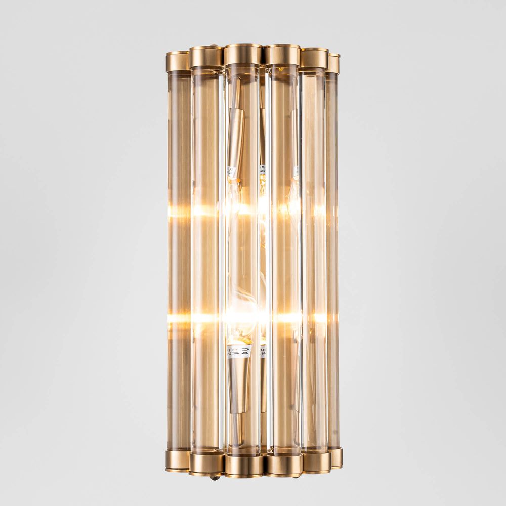 Kobe Medium Wall Light Brass - ELS1116082