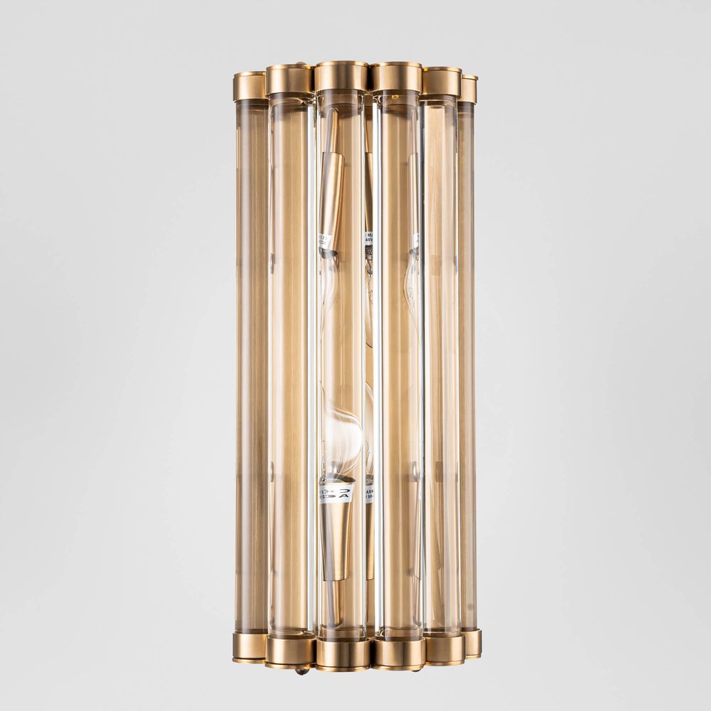 Kobe Medium Wall Light Brass - ELS1116082