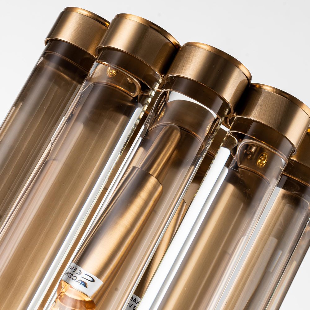 Kobe Medium Wall Light Brass - ELS1116082