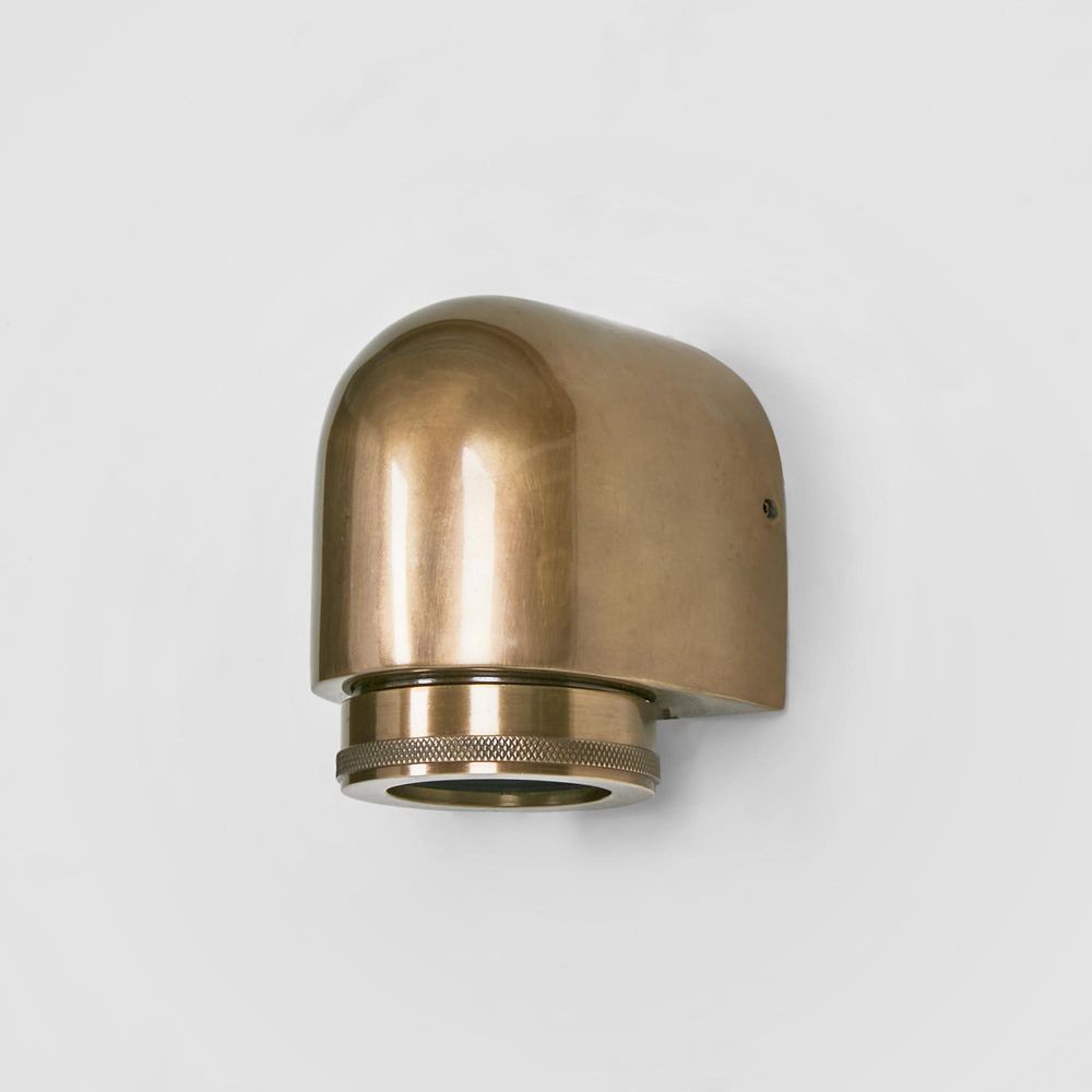 Sea Rock Outdoor Wall Light Antique Brass - ELPIM31548AB
