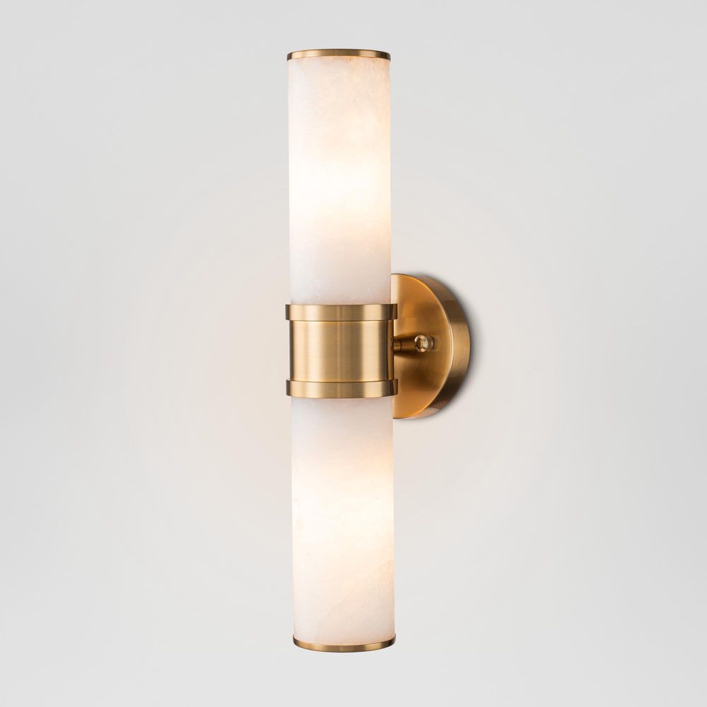 Herman Up & Down Wall Light Brass - ELS1116382