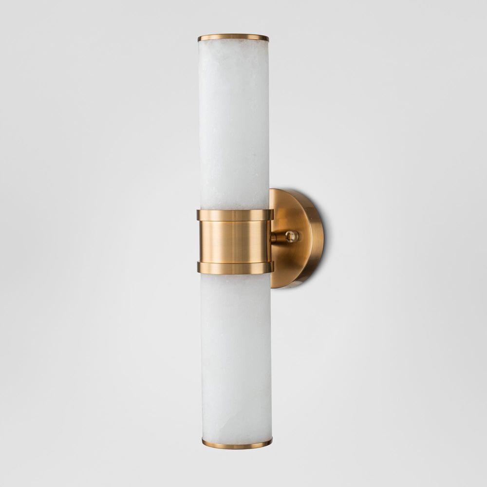 Herman Up & Down Wall Light Brass - ELS1116382