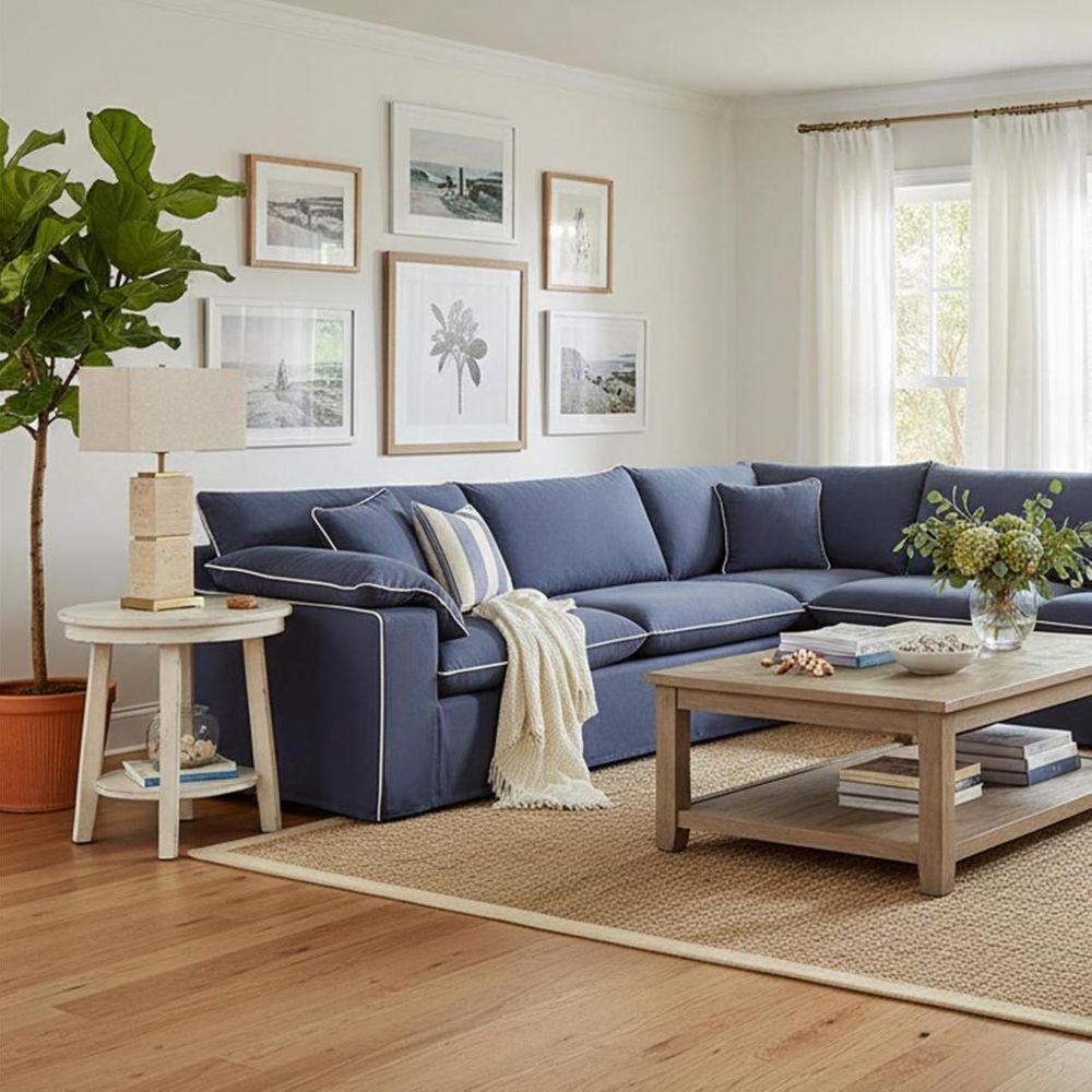 Ashley Table Lamp Brass & Travertine With Shade - ELS1200561