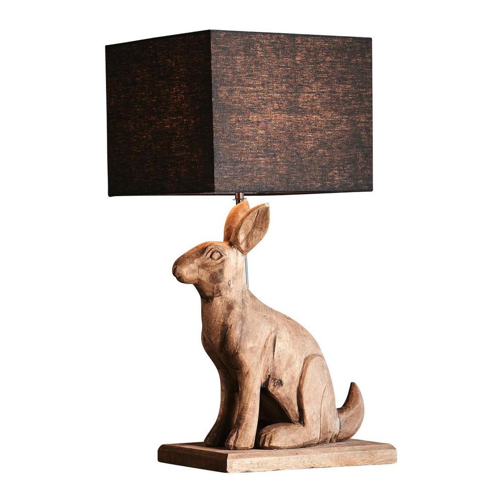 Garfunkel Table Lamp Dark Natural Base Only - ZAF14130A