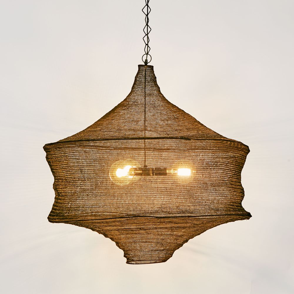 Beverly Hanging Lamp Antique Brass - ELMA18302AB