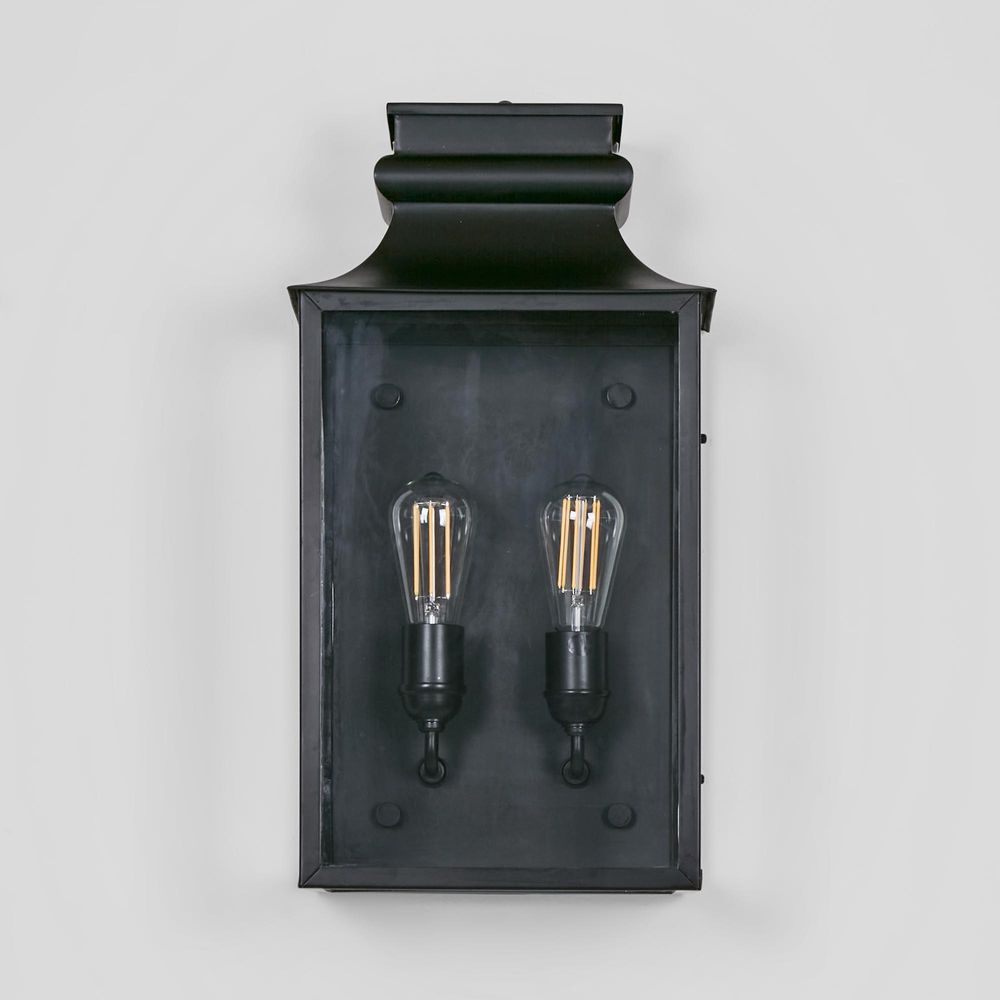 Westpoint Outdoor Wall Lantern Black - ELPIM31673BLK