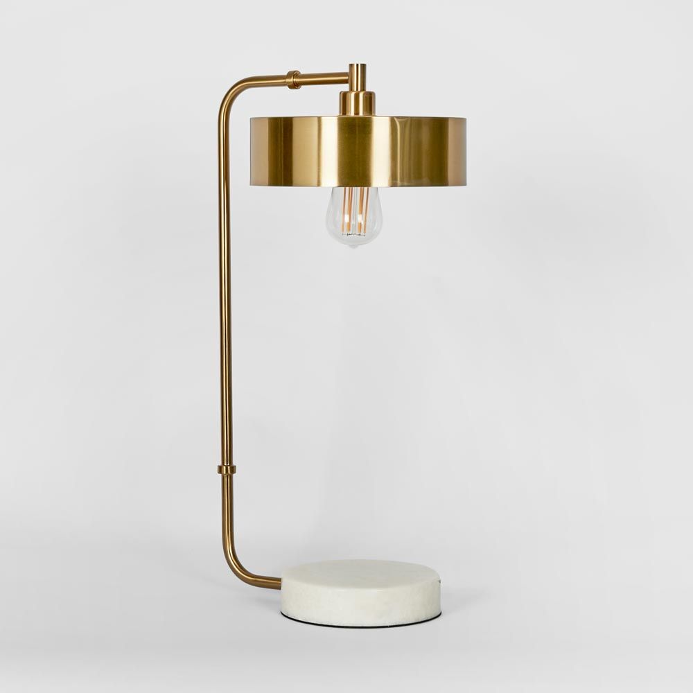 Atlas Table Lamp Antique Brass - ELYS1200621AB
