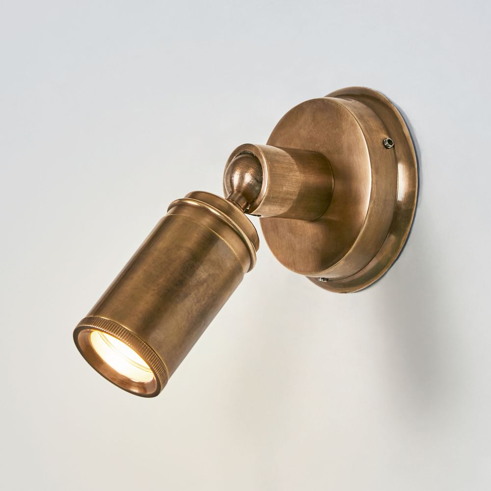 Clifton Wall Light Antique Brass - ELPIM31736AB