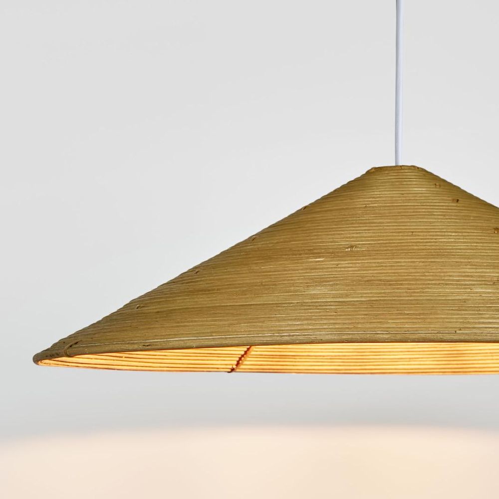 Rocky Wide Pendant Shade Natural - MRDLMP0039