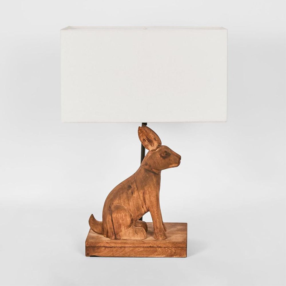 Simon Table Lamp Dark Natural Base Only - ZAF14131A
