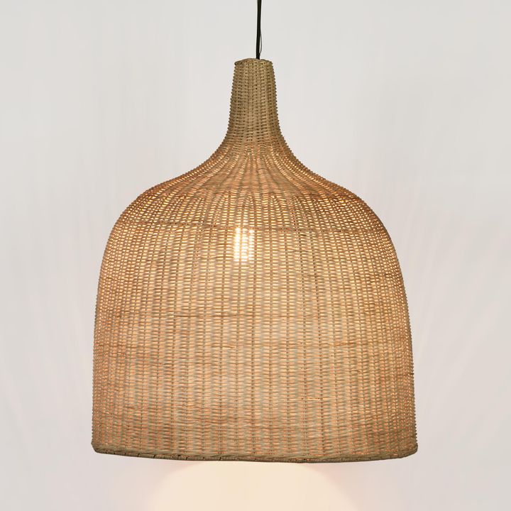Wentworth Rattan Pendant Natural - ELBER0078