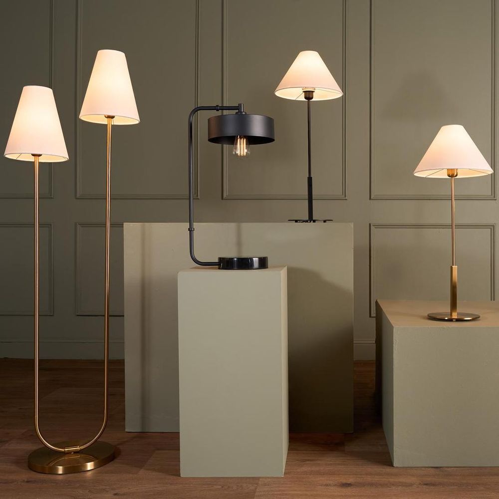 Alpine Table Lamp Antique Brass - ELYS1200631AB