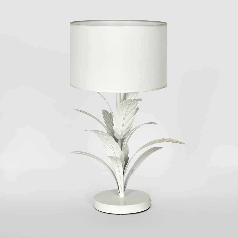 Palm Table Lamp White - EL00MD2305
