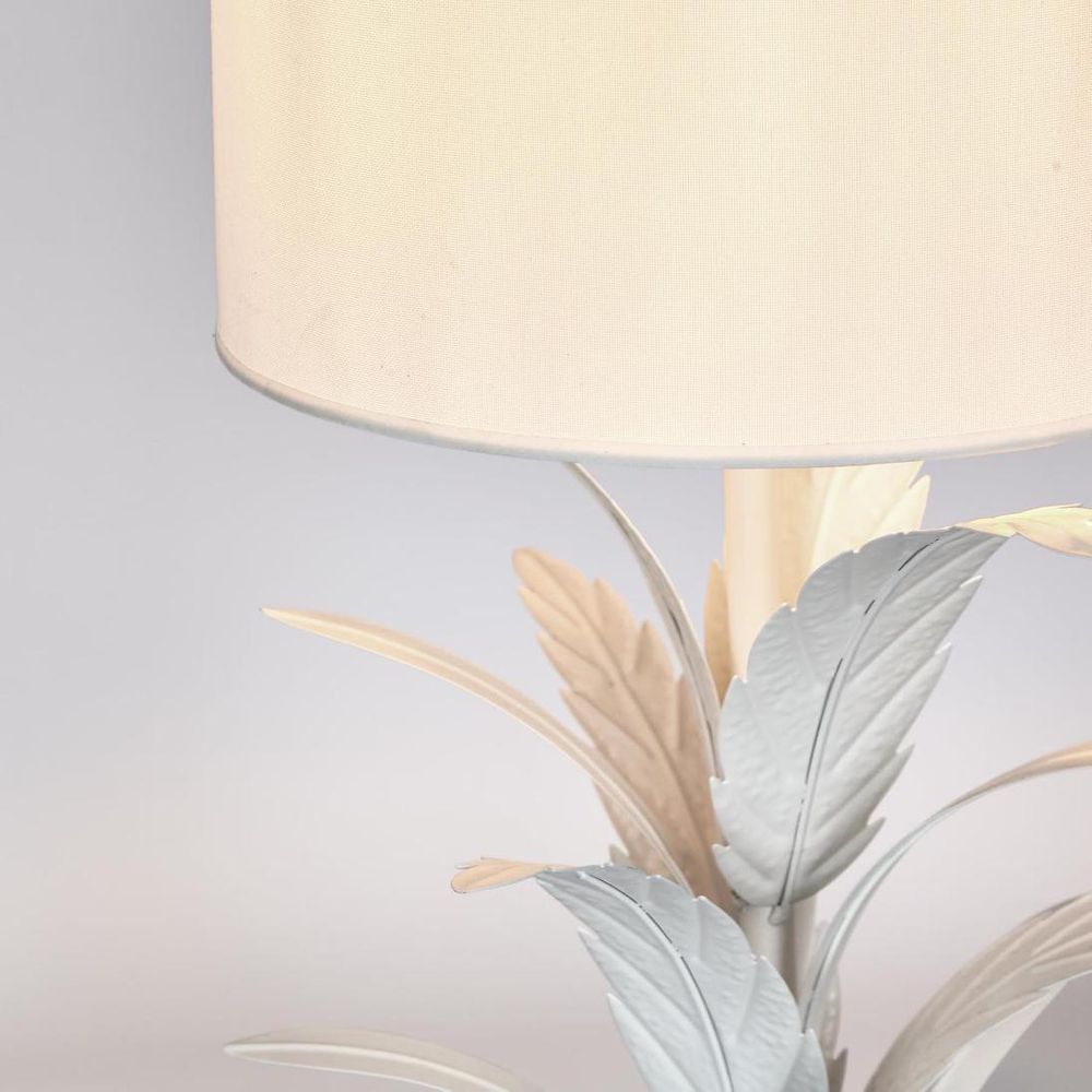 Palm Table Lamp White - EL00MD2305