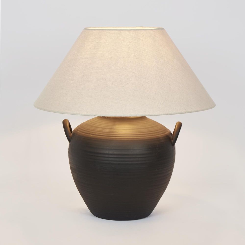 Camille Table Lamp Black - ELFYF1012BK