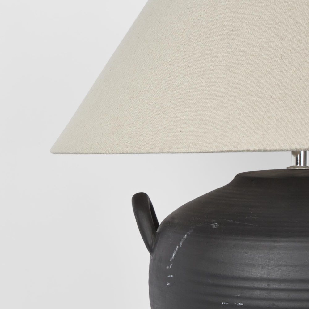 Camille Table Lamp Black - ELFYF1012BK