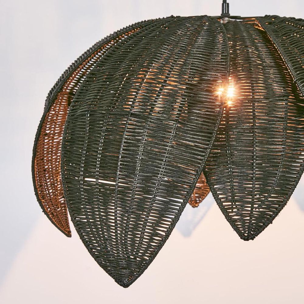 Bali Large Pendant Black - EL00MD23036