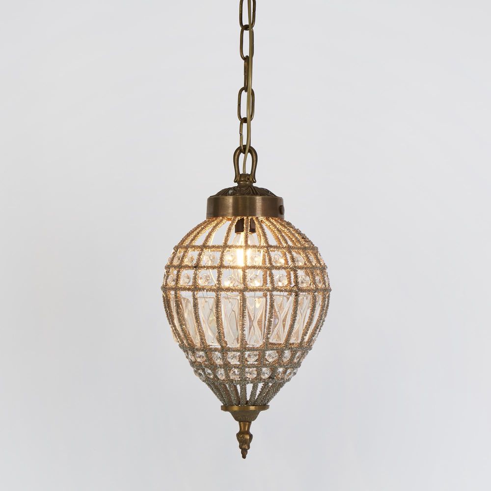 St Loren Extra Small Pendant Light Brass - ELD1026