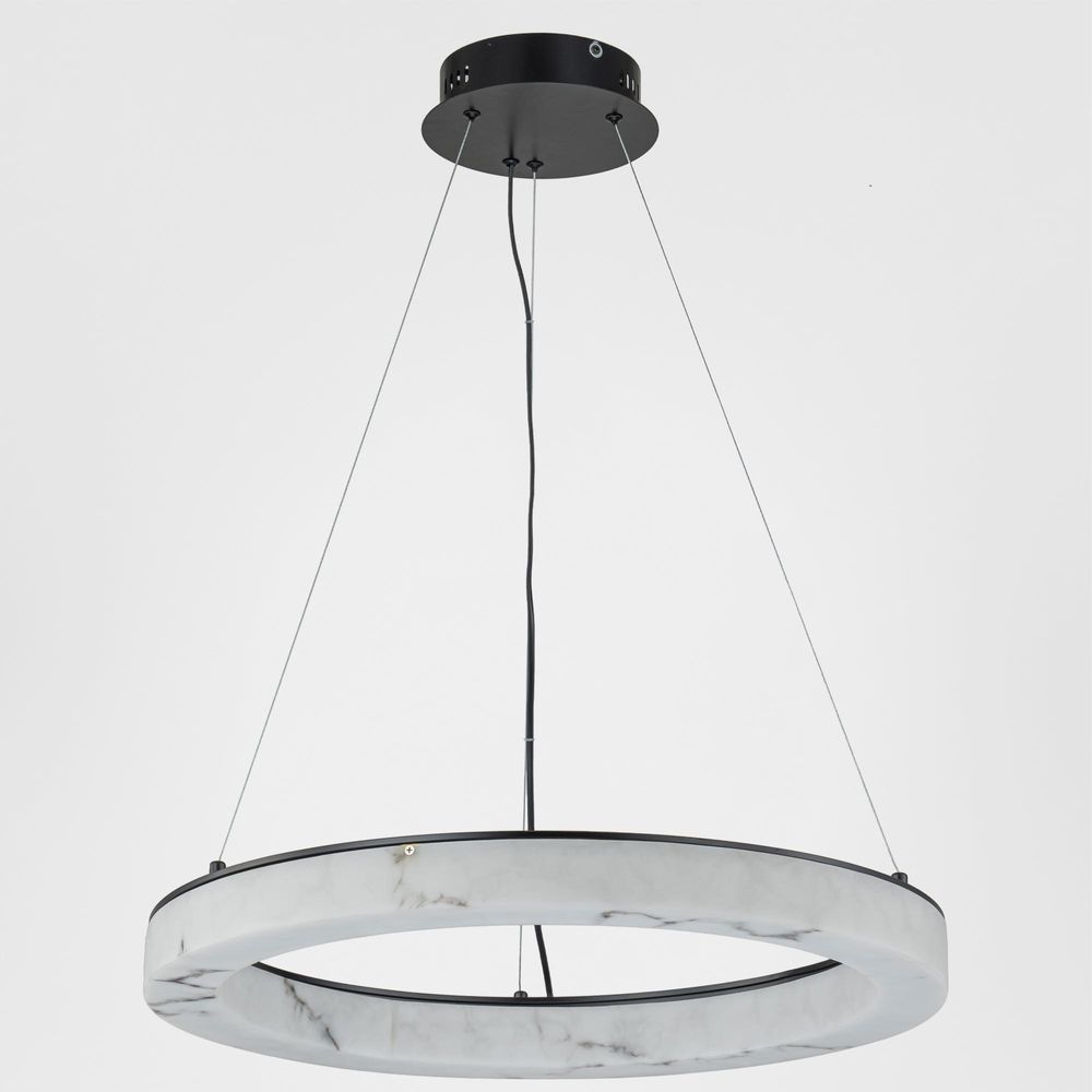 Halo Medium Pendant Light Black - ELYS10163818