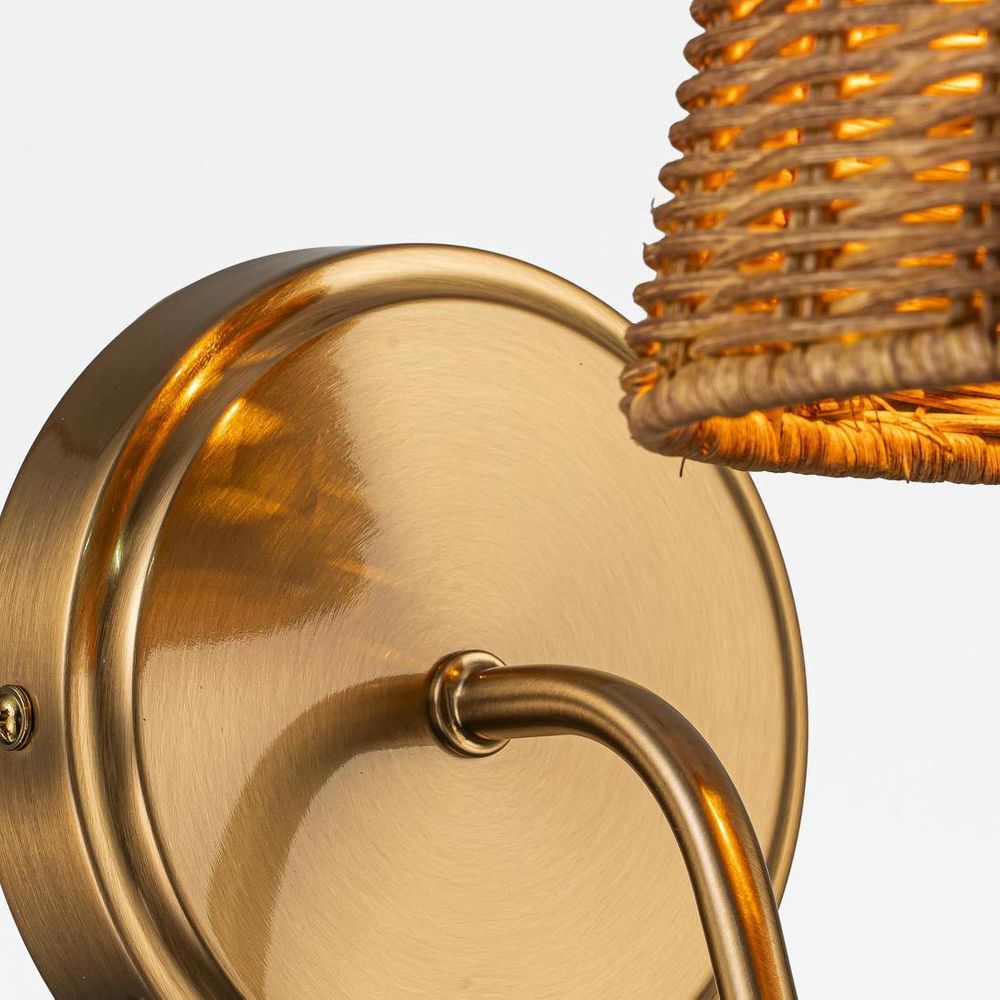 Athens Wall Light Antique Brass - ELYS1100721AB