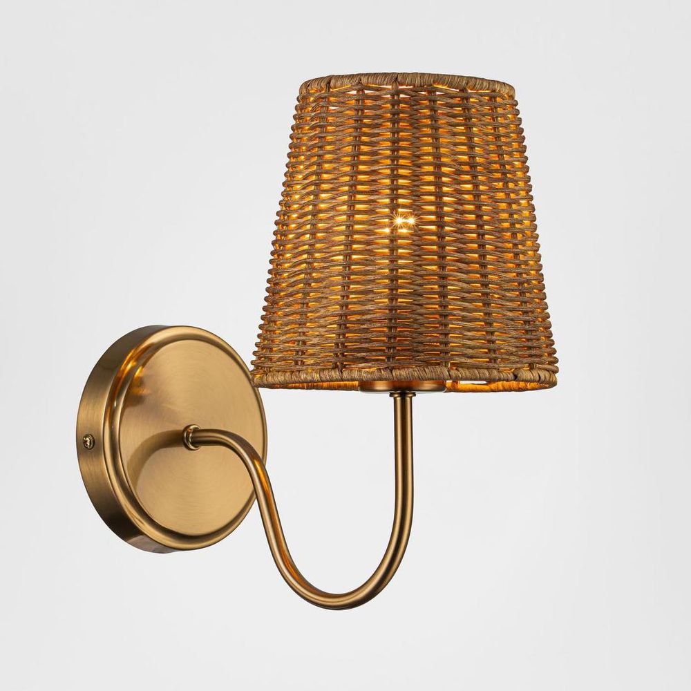 Athens Wall Light Antique Brass - ELYS1100721AB