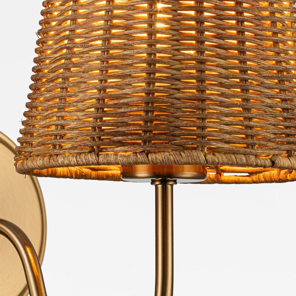 Athens Wall Light Antique Brass - ELYS1100721AB