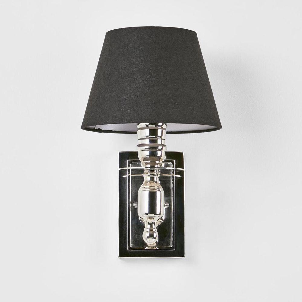 Newton Wall Light Shiny Nickel - ELYS21784SN