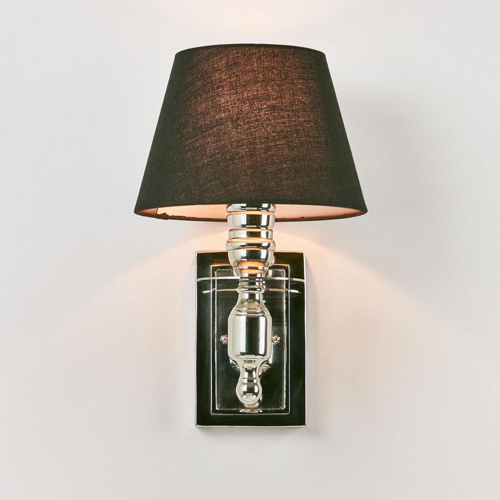 Newton Wall Light Shiny Nickel - ELYS21784SN