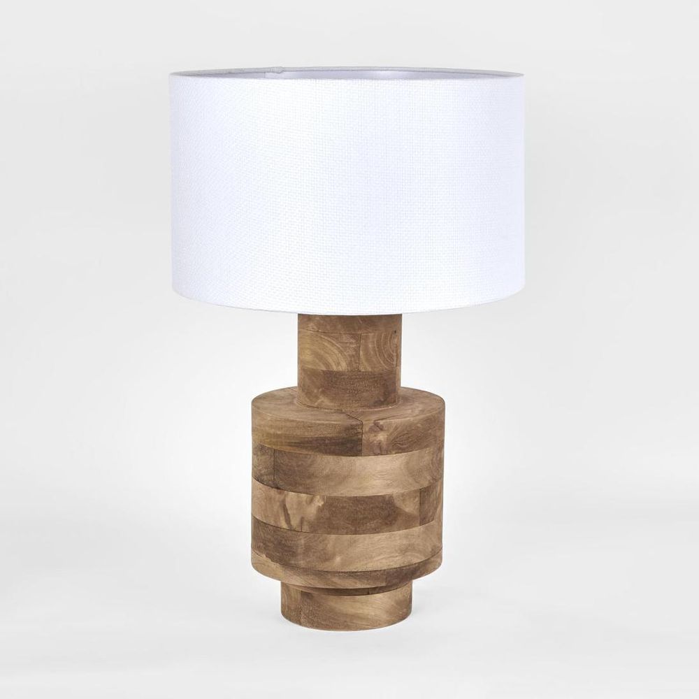 Circa Small Table Lamp Base Only White - MRDLMP0042