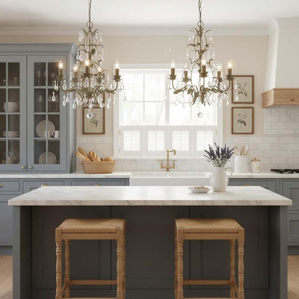 Taupe Medium Pendant Light Grey - OWJK0520