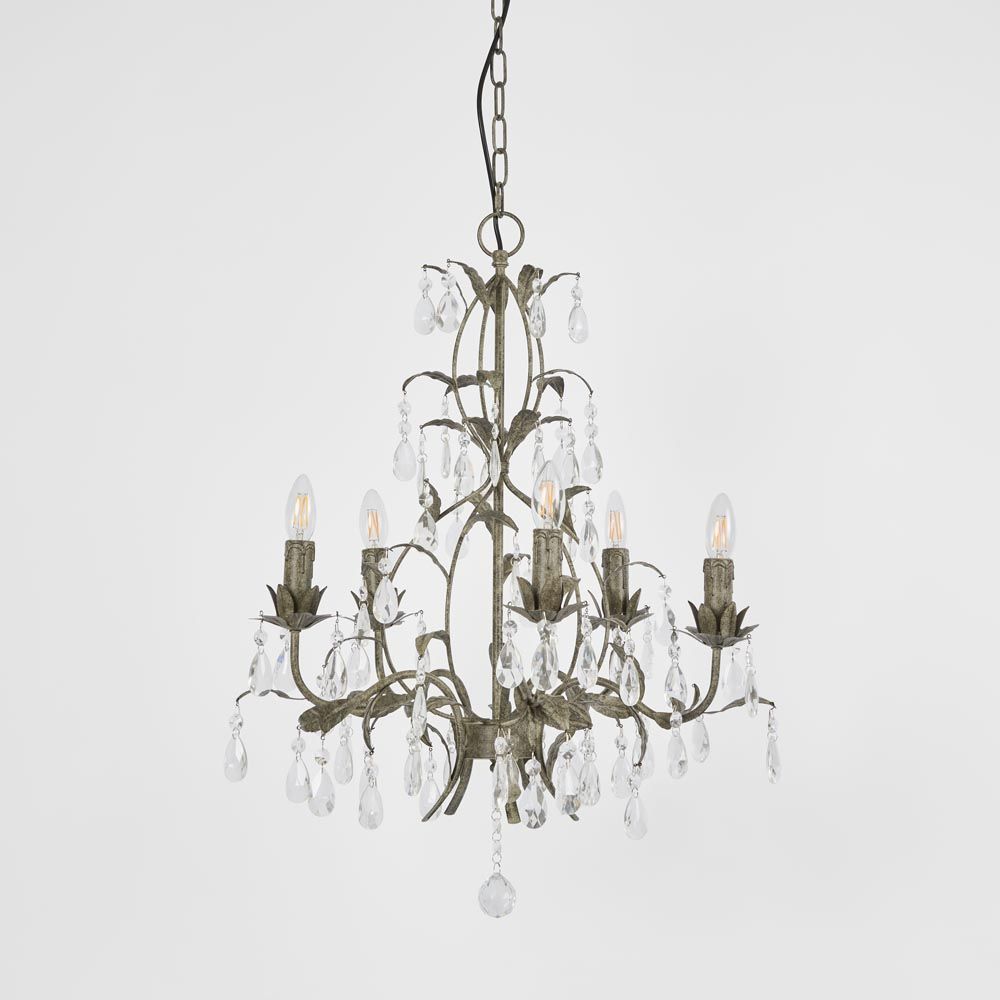 Taupe Medium Pendant Light Grey - OWJK0520