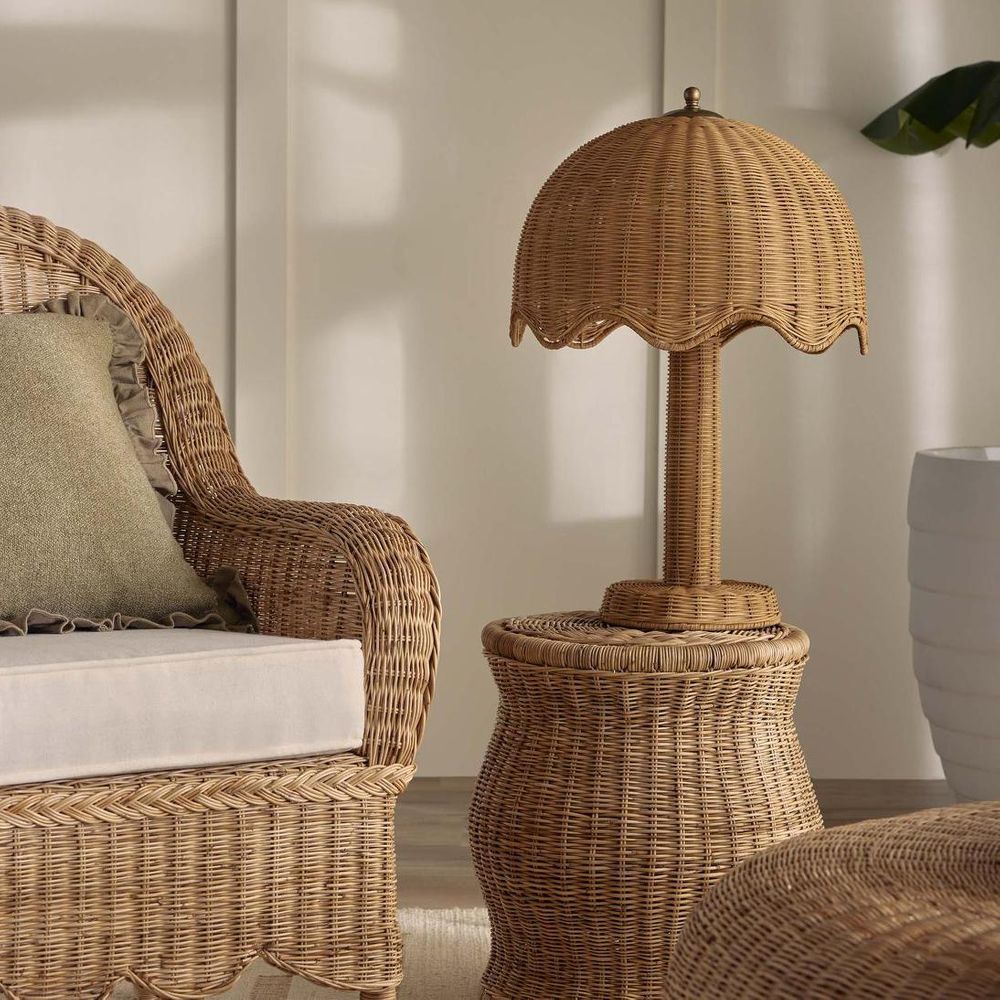 Brolley Table Lamp Brown - OWUH241239