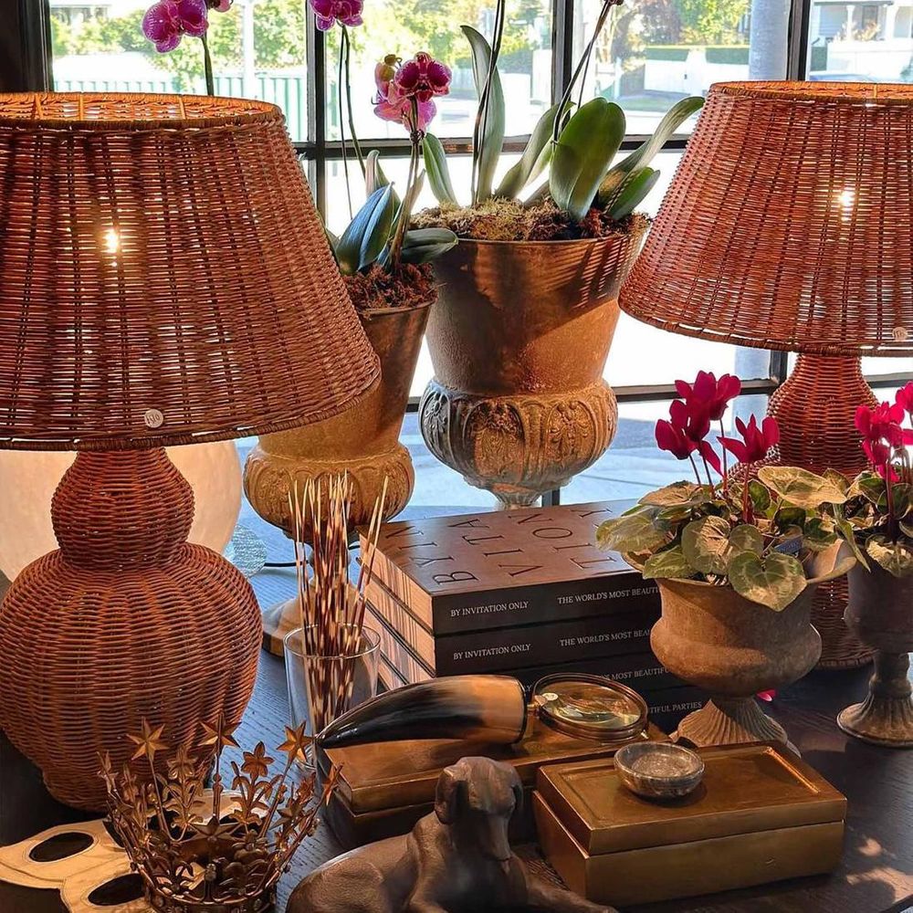 Long Island Table Lamp Brown - OWUH241243