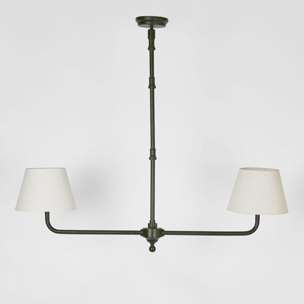 Sheridan Two Arm Pendant Light Black - ELPIM31677BLK