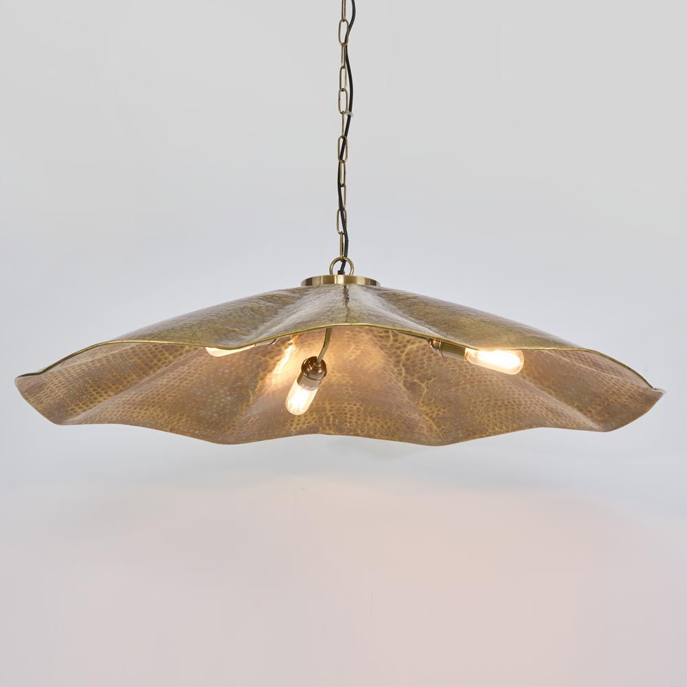 Melville Large Pendant Light Antique Brass - ELPIM31725MAB