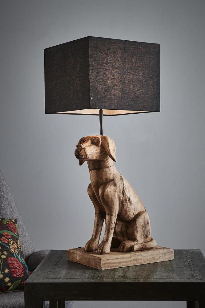 Thelma Table Lamp Dark Natural Base Only - ZAF10379A
