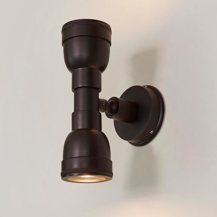 Bayport Outdoor Wall Light Antique Black - ELPIM31165BL
