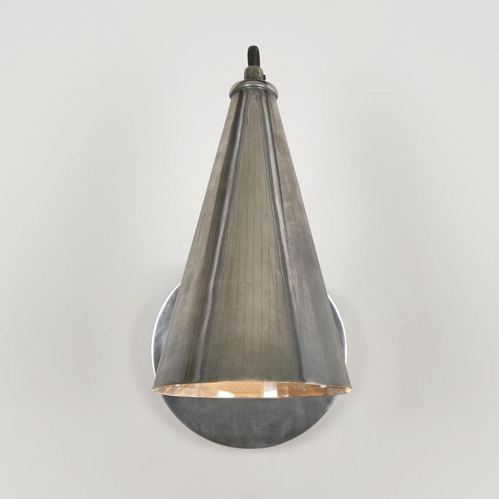 Cloudy Wall Sconce Antique Silver Brass - ELPIM52265AS