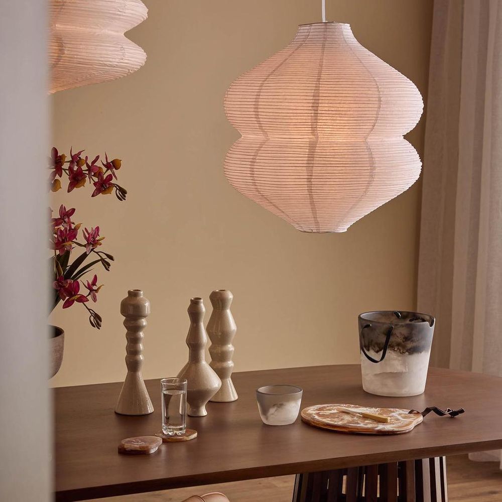 Kyoto Paper Ceiling Pendant Light White - MRDLMP0070